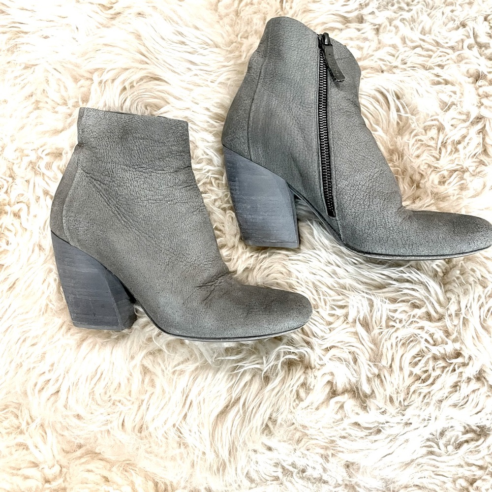 Marsell grey leather boots